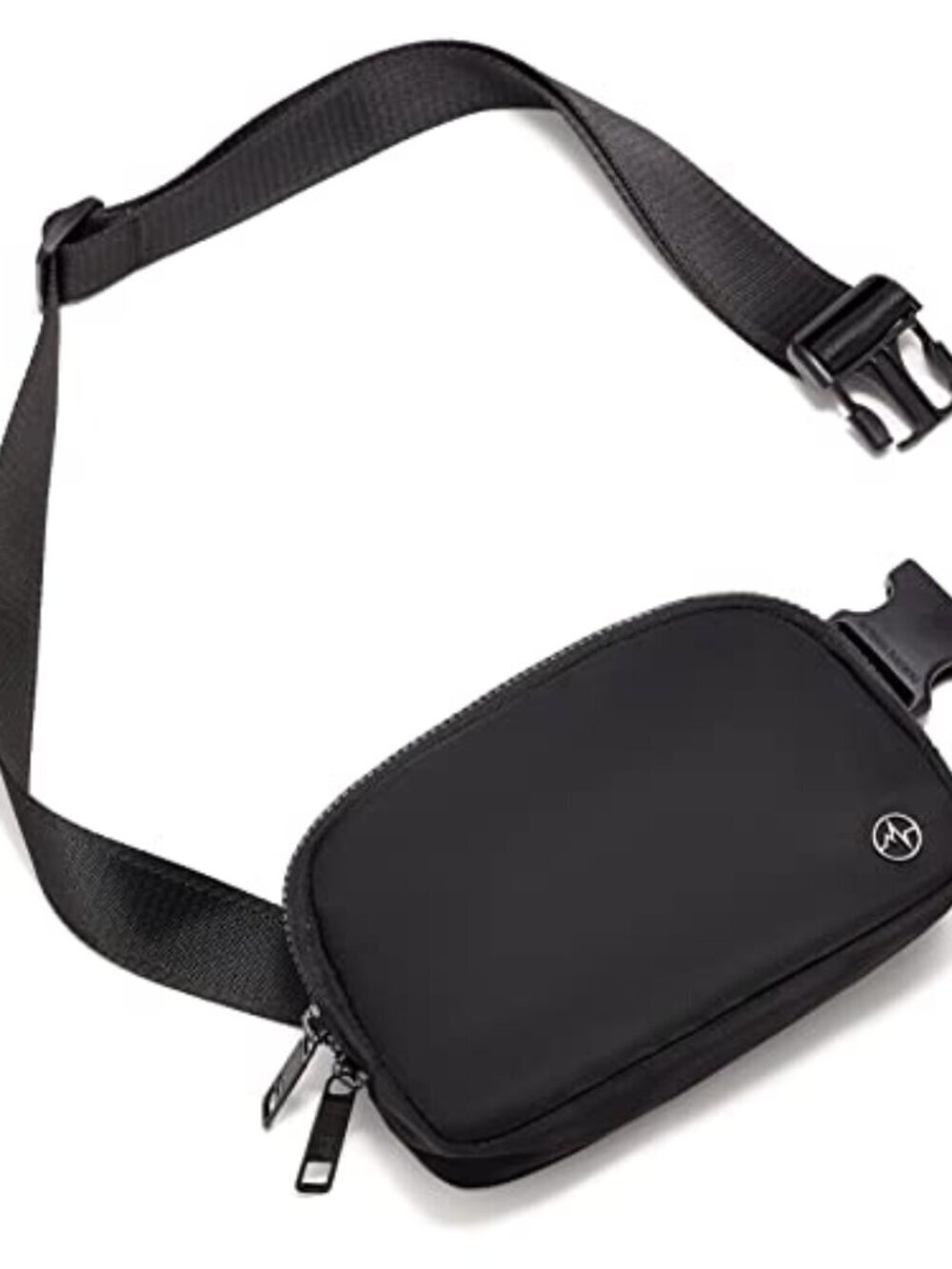 🆕 Double Zipper Fanny Pack Nylon Everywhere Belt Bag, Fashion Waist Packs for